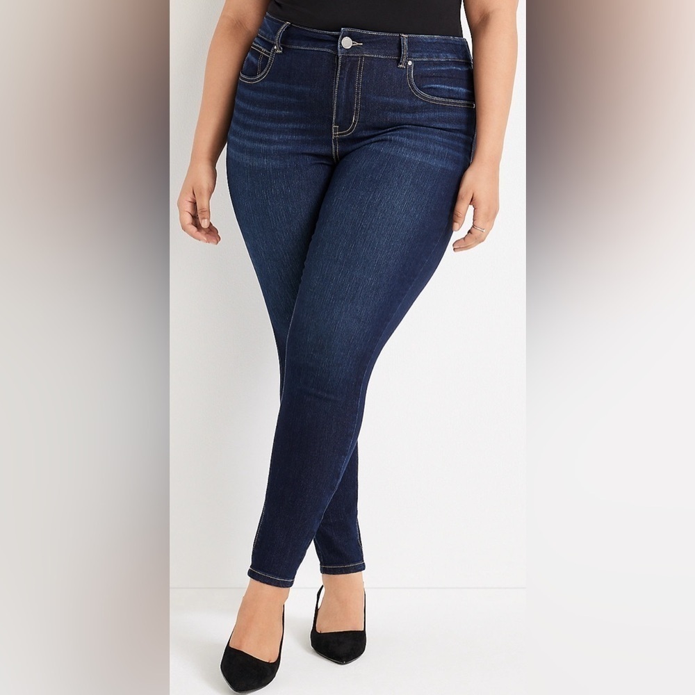 M Jeans Super Skinny High Rise Curvy Jeans